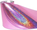 1,0m NAILART-FOLIE #FO-116 HOLOGRAFIC-GLIMMER-ROSA