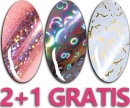 2+1 GRATIS!!  3 x 1m NAILART-FOLIE: je 1m #FO-120, #FO-79...