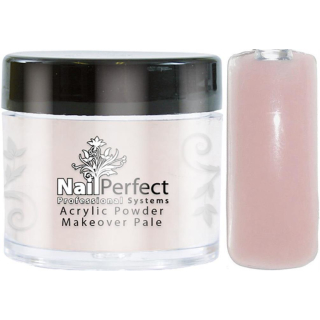 NailPerfect Premium Acryl Powder 25g: MAKEOVER-PALE (abdeckend)