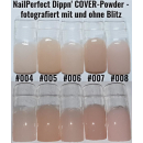 ++DIPPING-SYSTEM++  NailPerfect Dippn Powder 25g COVER Dipp-In-Farbe: #007 NUDE
