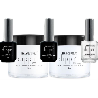 ++DIPPING-SYSTEM++  NailPerfect DIPPIN STARTERSET 5-teilig