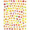 Selbstklebender Nagelsticker ++HERBST++ # WG-346 Herbstblätter Herbstlaub Herbstwald Ahornblatt 