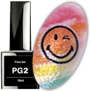 1 Pinselflasche O2 Nails PRINTGEL ++PG2 SCHIMMER-EFFEKT++...