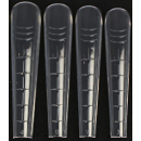 Neue Form: 12 DUAL-TIPS POPITS Modell 106 mit Längenhilfen: Für Acrylgel, Acryl und UV-Gel. Wiederverwendbar. 1x12 Größen