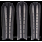 Neue Form: 12 DUAL-TIPS POPITS Modell 103 mit Längenhilfen: Für Acrylgel, Acryl und UV-Gel. Wiederverwendbar. 1x12 Größen