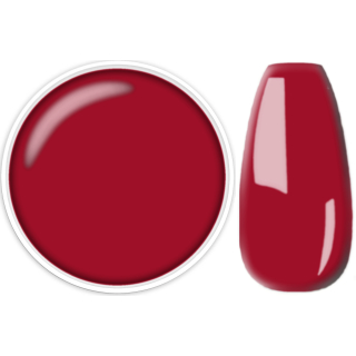 N+M SUPREME-Farbgel 5g "RED-TEMPTATION" Deckend, kein Aufrühren, untereinander mischbar. UV, CCFL und LED