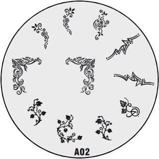 STAMPING-SCHABLONE # A-02