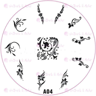 STAMPING-SCHABLONE # A-04