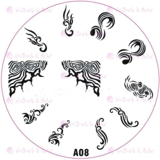 STAMPING-SCHABLONE # A-08