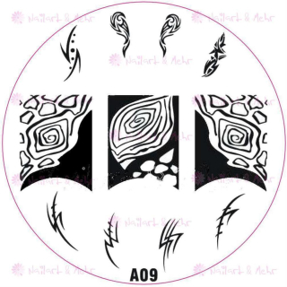 STAMPING-SCHABLONE # A-09