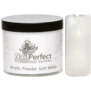 NailPerfect Premium Acryl Powder 250g: SOFT-WHITE